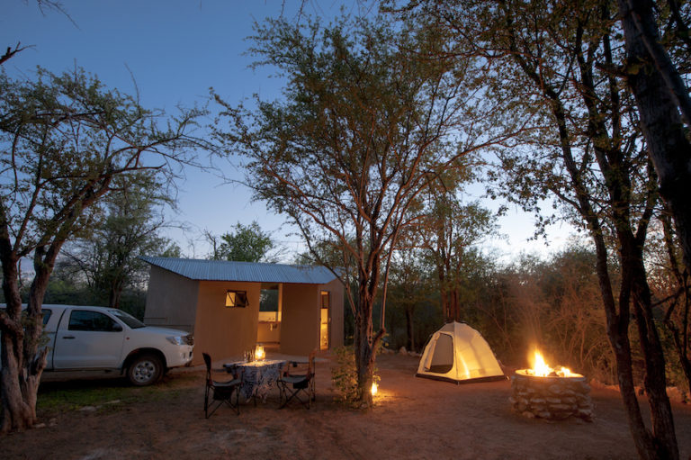 Onguma Tamboti Campsite next to the Etosha National Park
