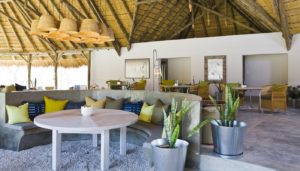Mushara Bush Camp in Etosha National Park - Lounge Area