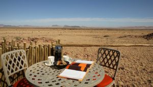Sossusvlei lodge balcony