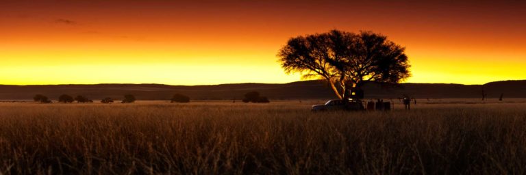Sesriem Campsite in the Namib-Naukluft Reserve