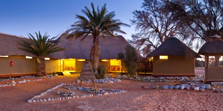 Sesriem Campsite Facilities, in the Namib-Naukluft Reserve
